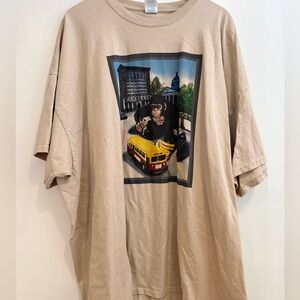 Graphic Beige Men's Shirt